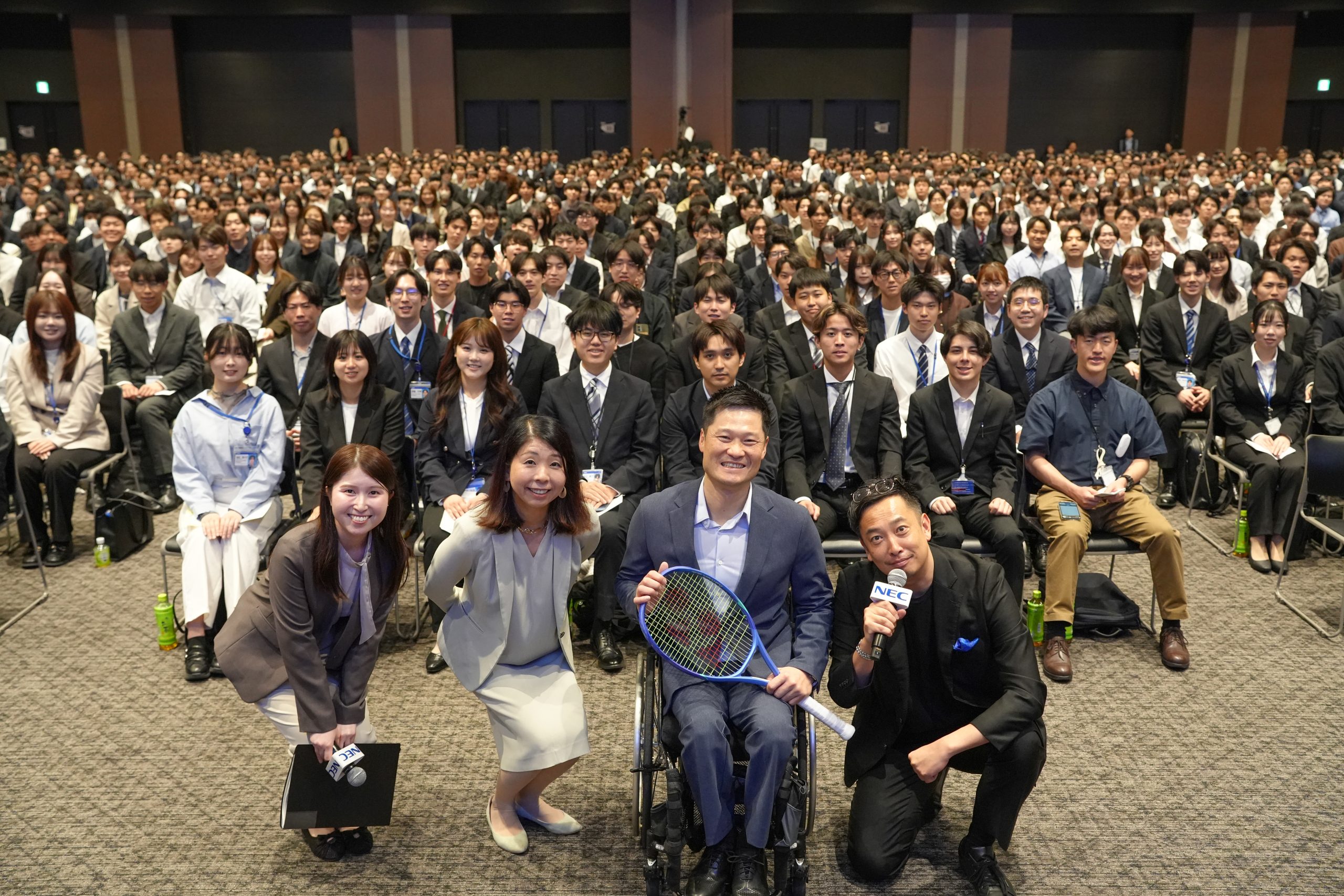 2026年度 NECグループ新入社員研修「OneNECプログラム」開催──NECグループ24社・約1,900名の新入社員が集結